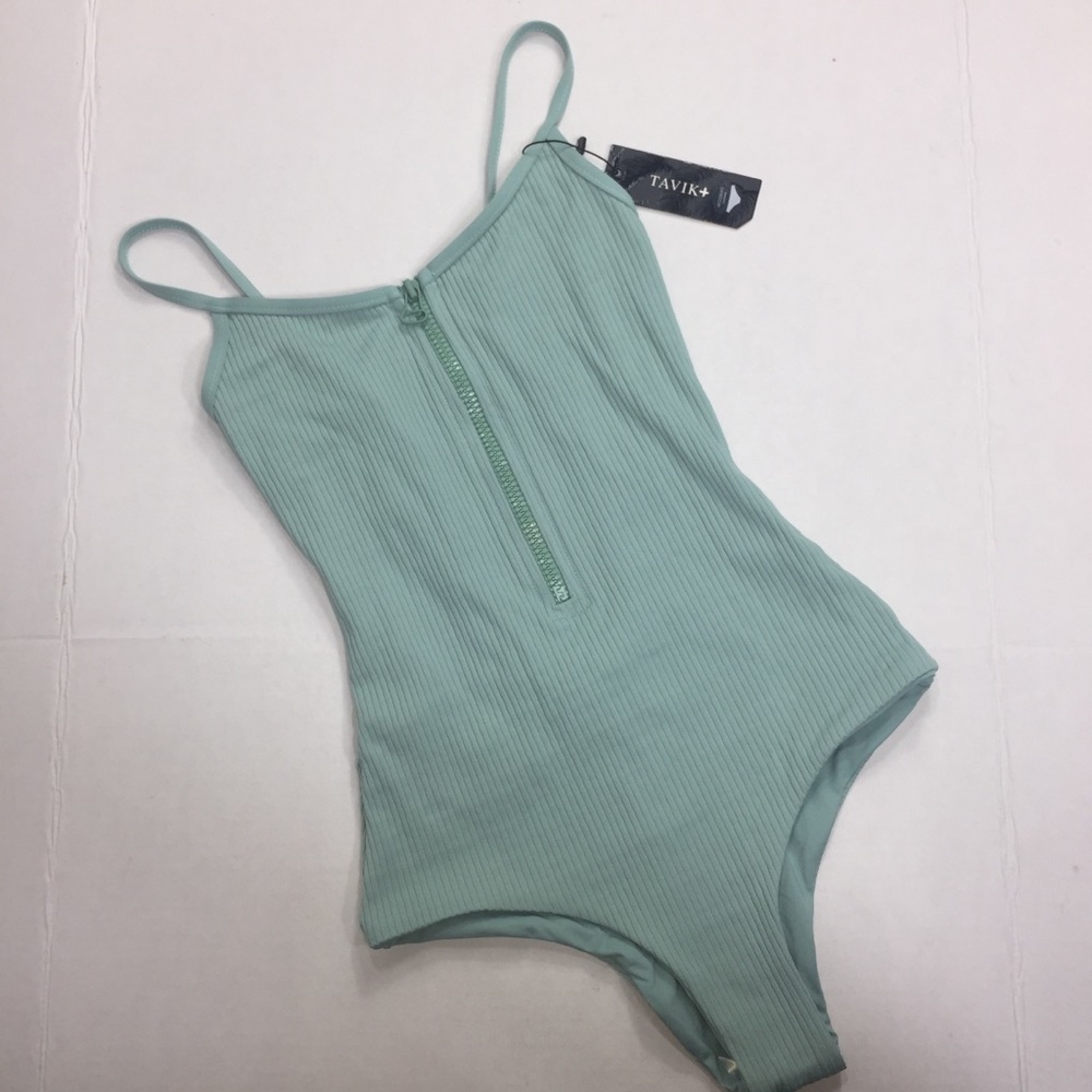 Tavik Zip Up One Piece Swimsuit Size XS - Picture 10 of 11